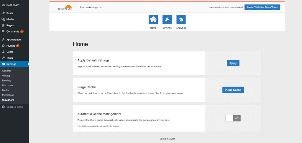 WP Rocket 3.14 Cloudlfare Integration