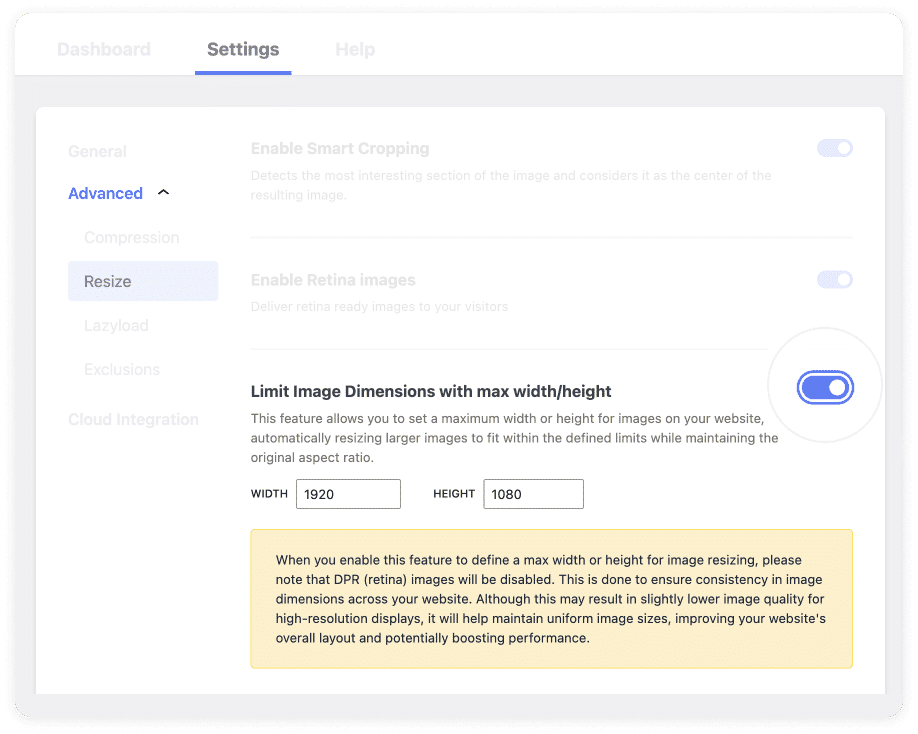 Optimole 3.8 new features