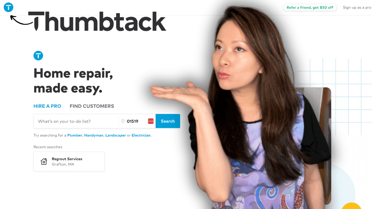 Thumbtack: Home Repair Made Easy for Home-Based Creators