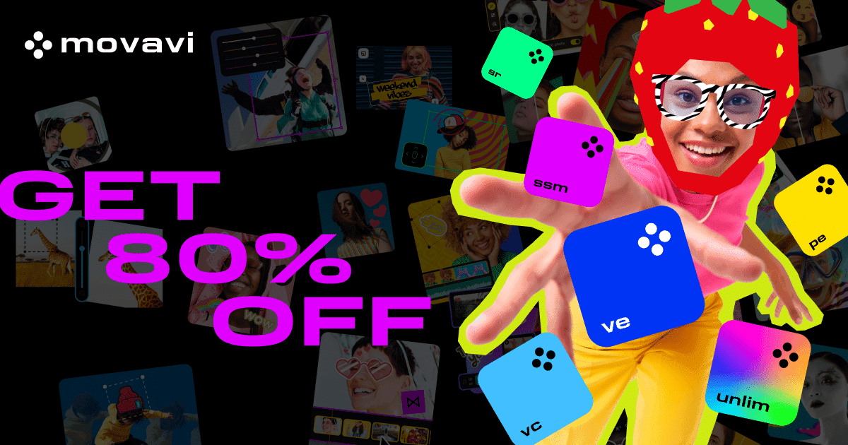 Movavi Black Friday Sale: 50-80% OFF on Multimedia Bundles and Effects