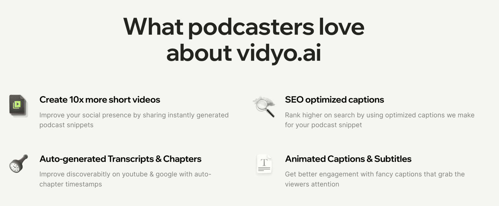 Why Podcasters love Vidyo.io