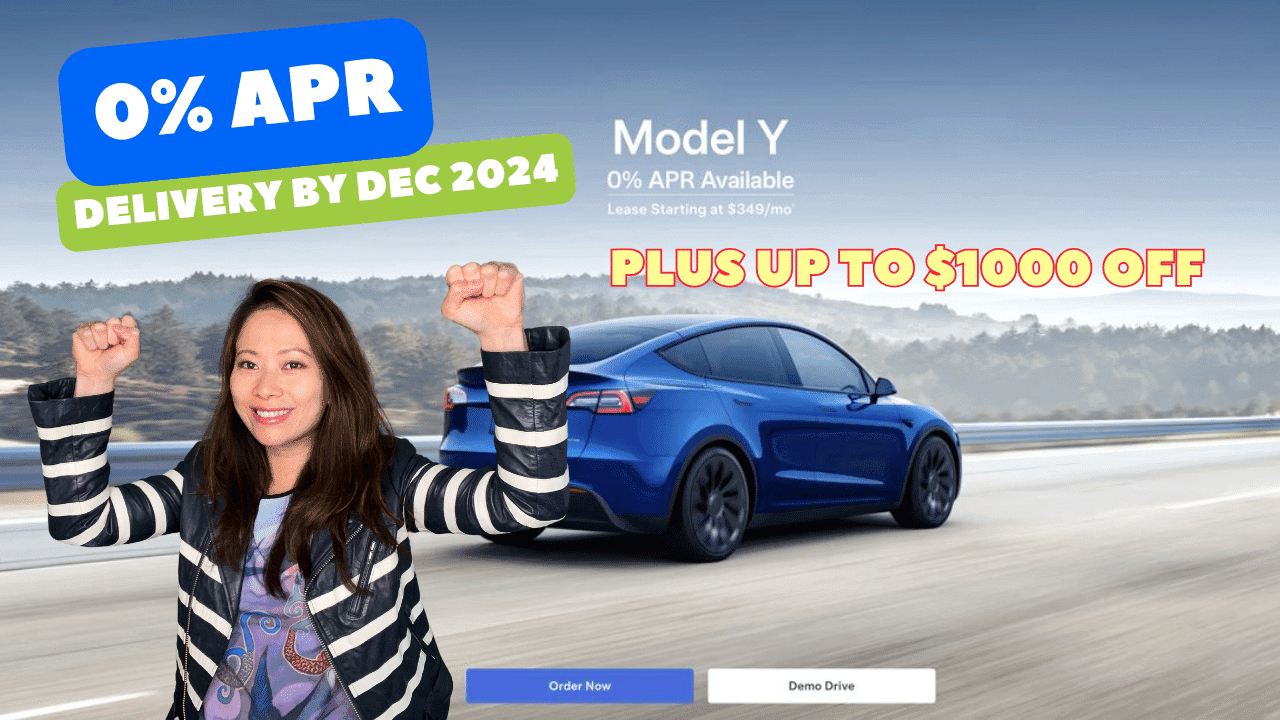 Tesla Rolls Out 0% APR Financing for Model 3 and Model Y in the U.S. (Delivery Ends Dec 2024)