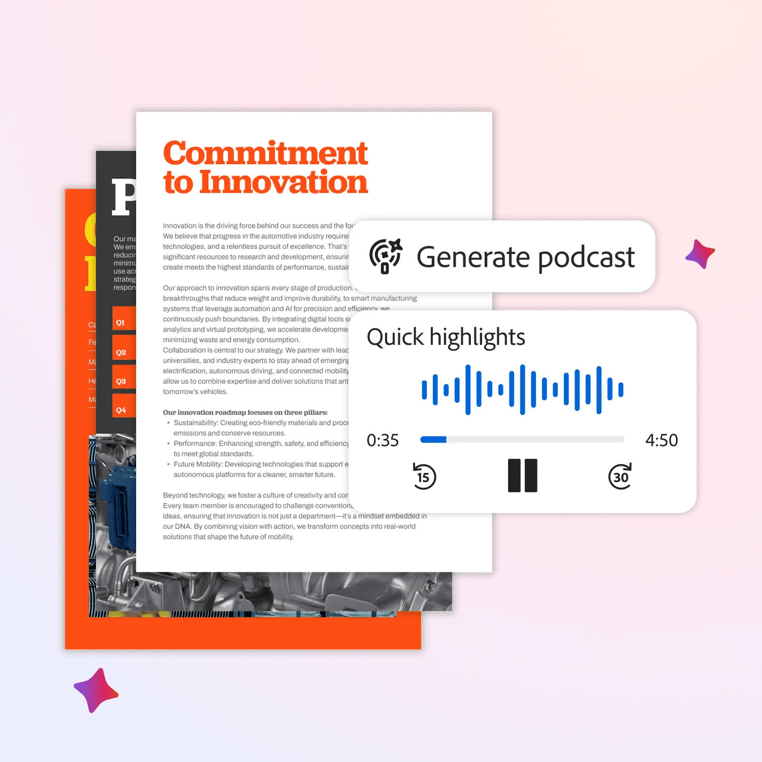 Adobe Acrobat studio now generates podcasts from PDFs