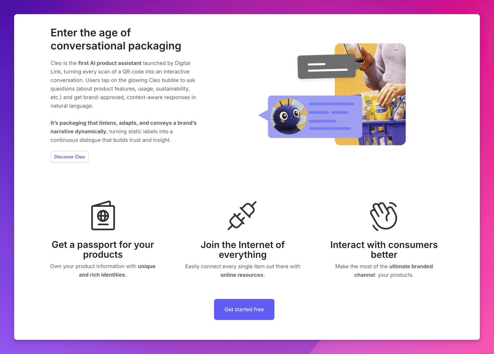 Digital Link  Connexum GS1 QR code generator