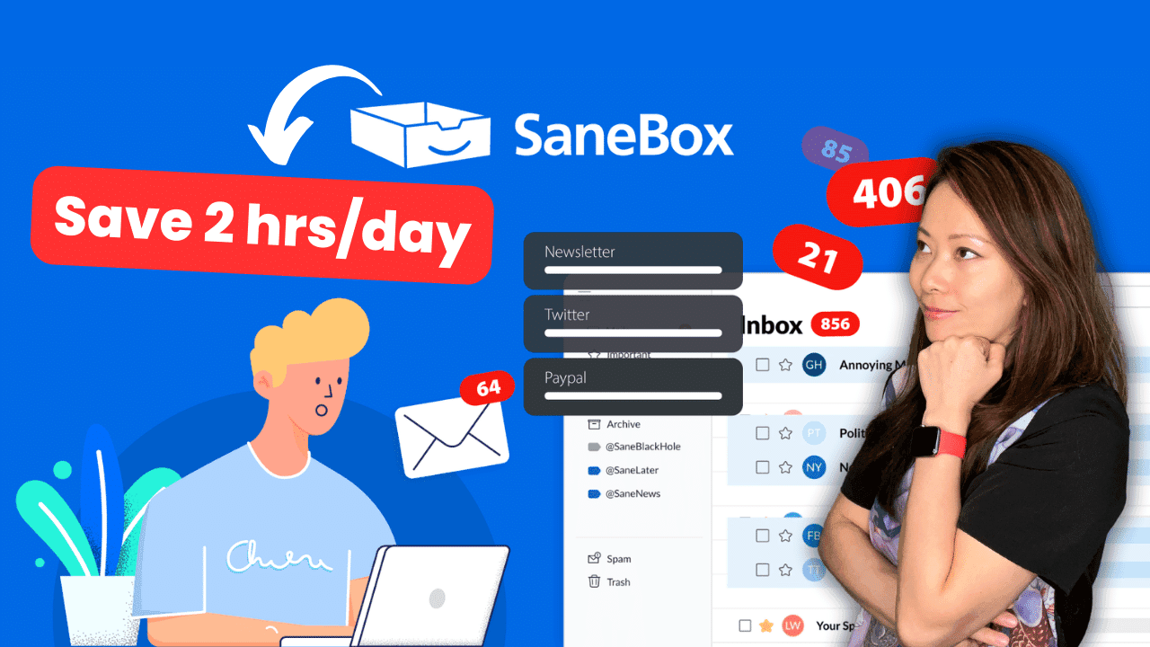 SaneBox: Automate Gmail Inbox and Save Hours Each Day (2024)