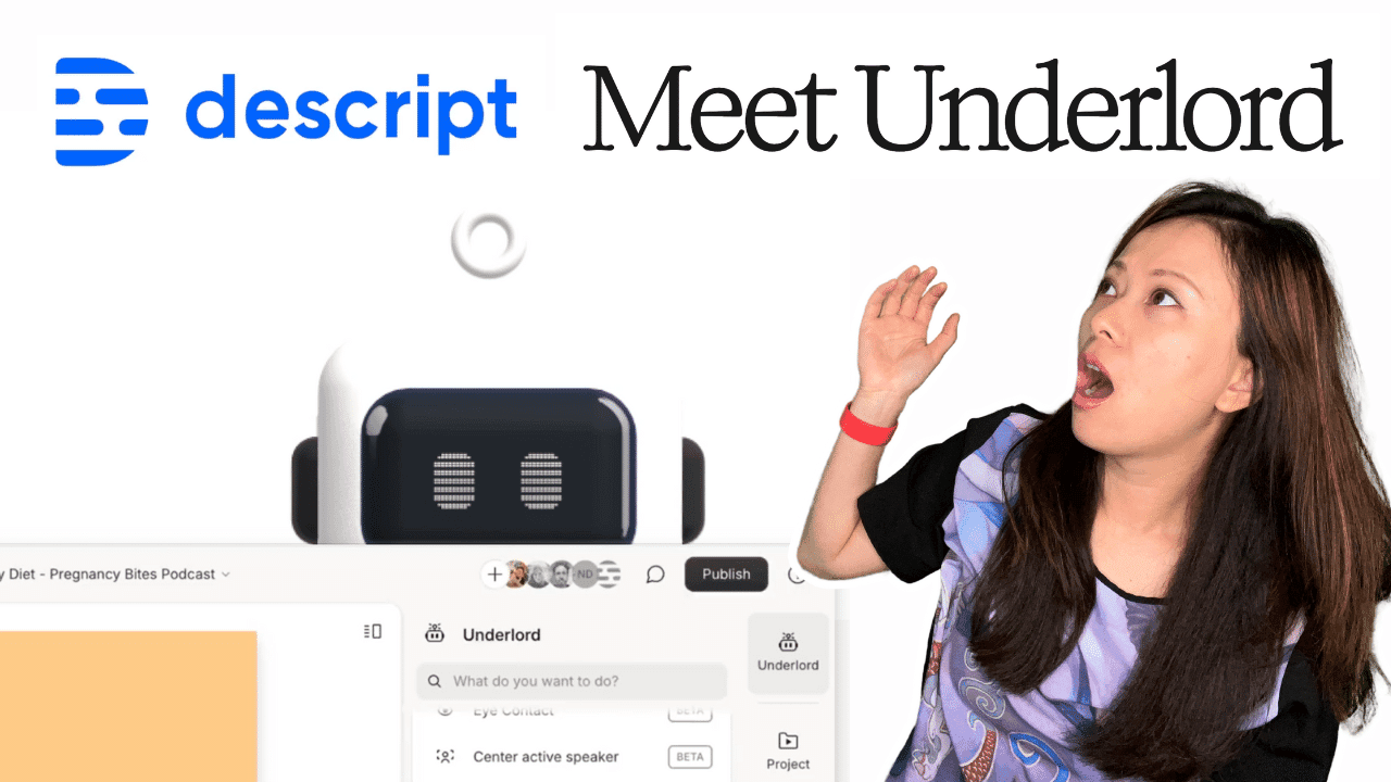 Descript Season 6 – Underlord: Your New AI Editing Assistant (2024)