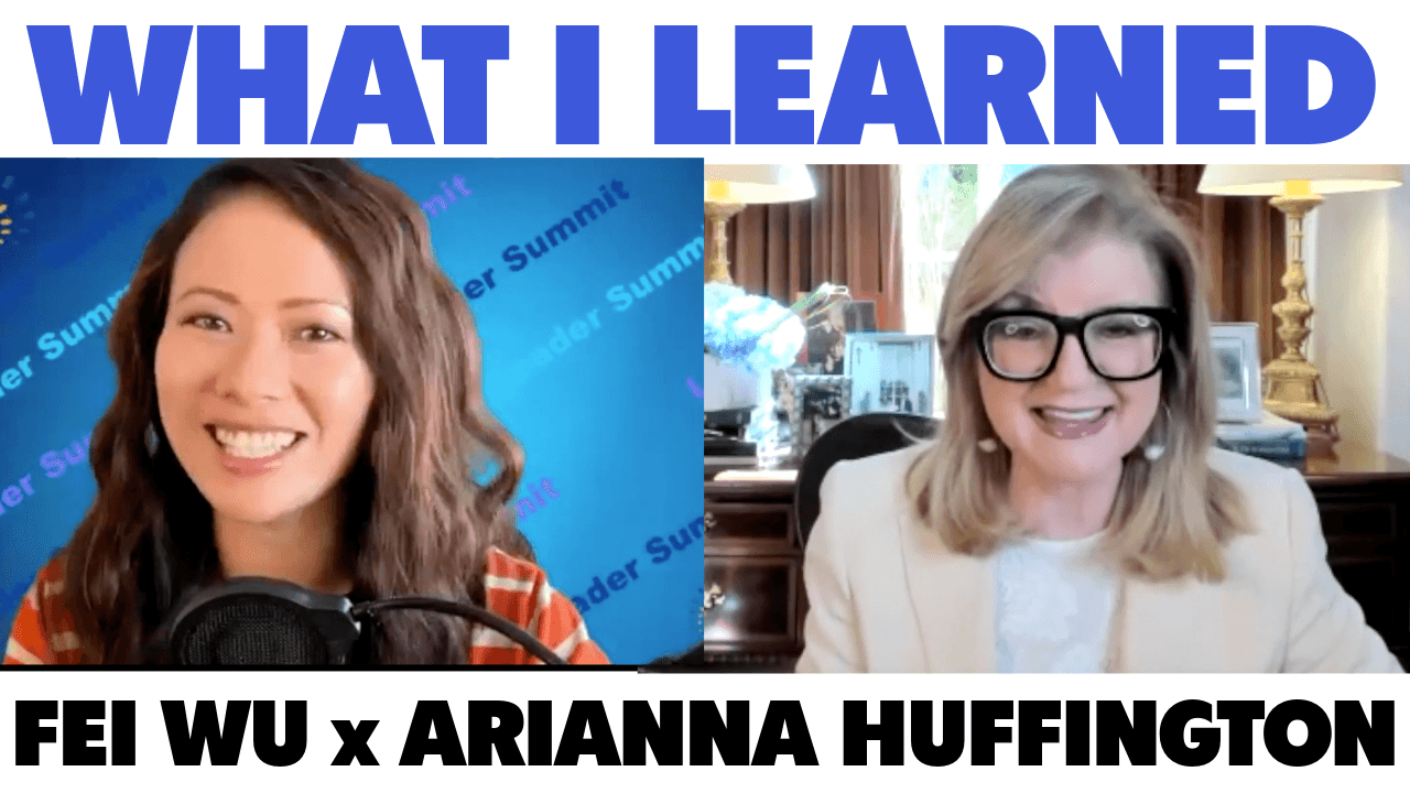 When Arianna Huffington Reminded Me That Burnout Isn’t a Badge of Honor