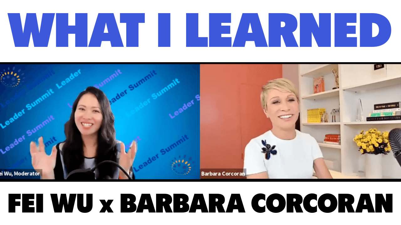 Top 10 Lessons from Barbara Corcoran on Failing Well, Hiring Happy, and Getting Things Going