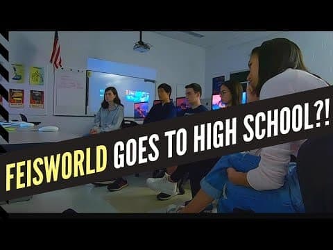 Feisworld Visits Newton North High School