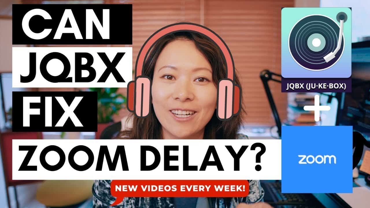 How to Fix Music Delay in Zoom With Jqbx (Web)