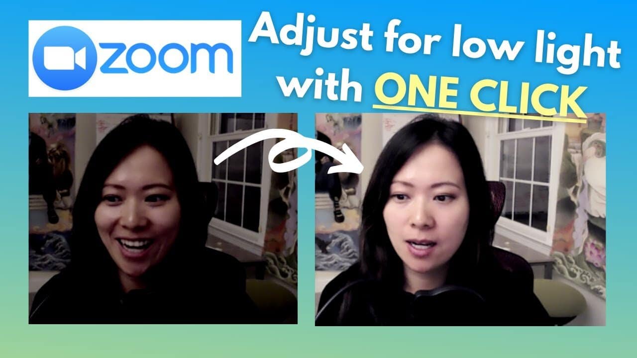 How to Look Good on Zoom With Little Light in the Room