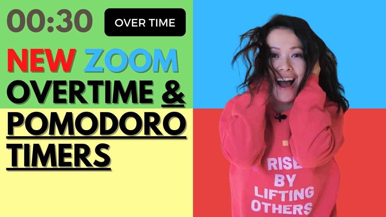 Zoom Timers (Ready to Use): Pomodoro, Countdown, Count-Up, Overtime Timers Update [2023]