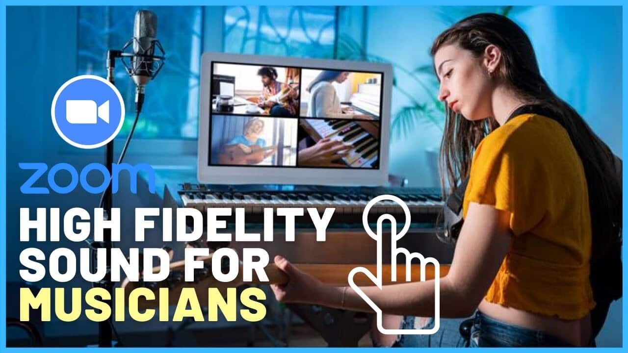 How to Sound Great as a Musician on Zoom With One Click
