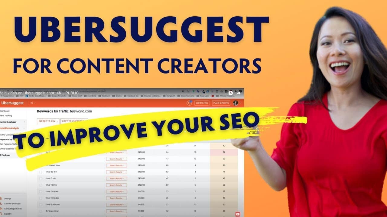 Ubersuggest Keyword Research for New Content Ideas and SEO | Walk Through Short @Neilvkpatel