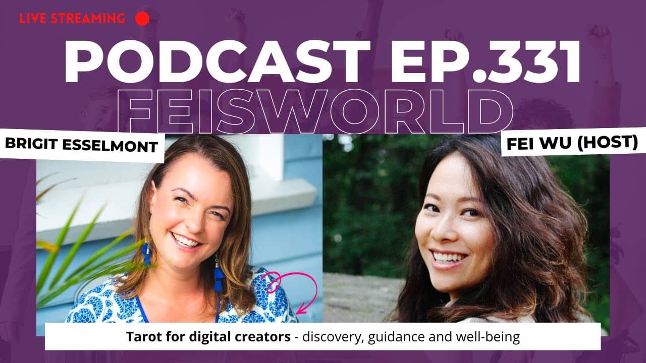 Brigit Esselmont @Biddytarot : How to Get Started With Tarot for Digital Content Creators (#331)