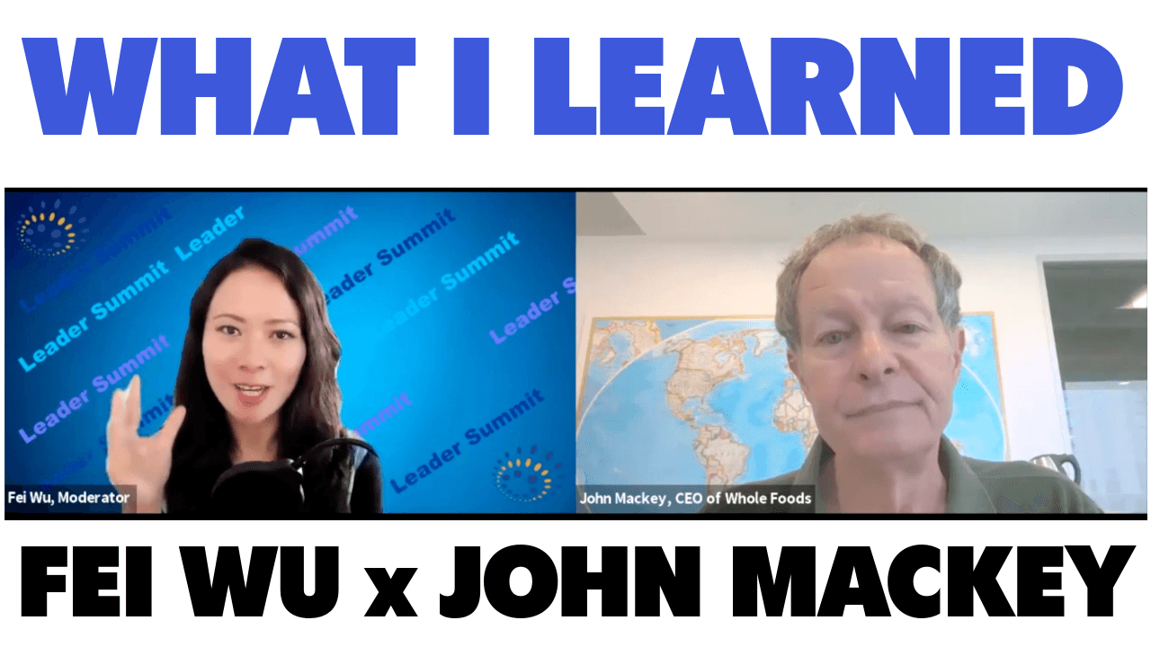 John Mackey on Purpose, Profit and Love (And What It Taught Me About Leadership in a Data + AI World)