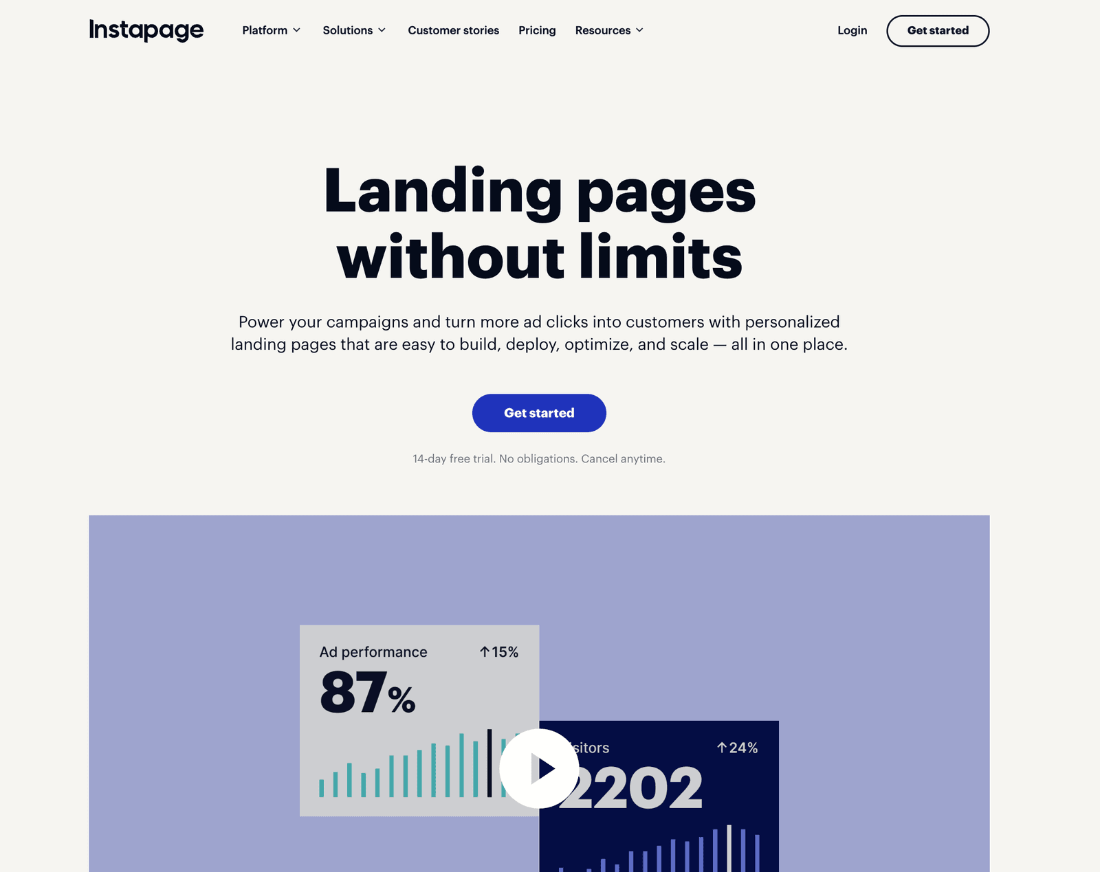 Instapage Review 2026