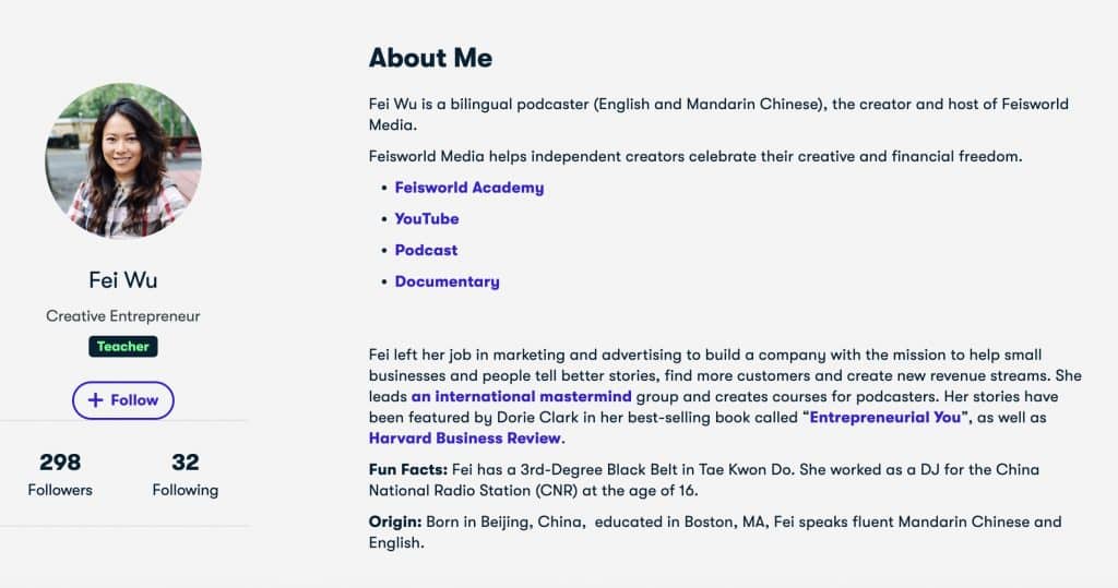 Feisworld on Skillshare - Fei Wu. Skillshare Discount 2023
