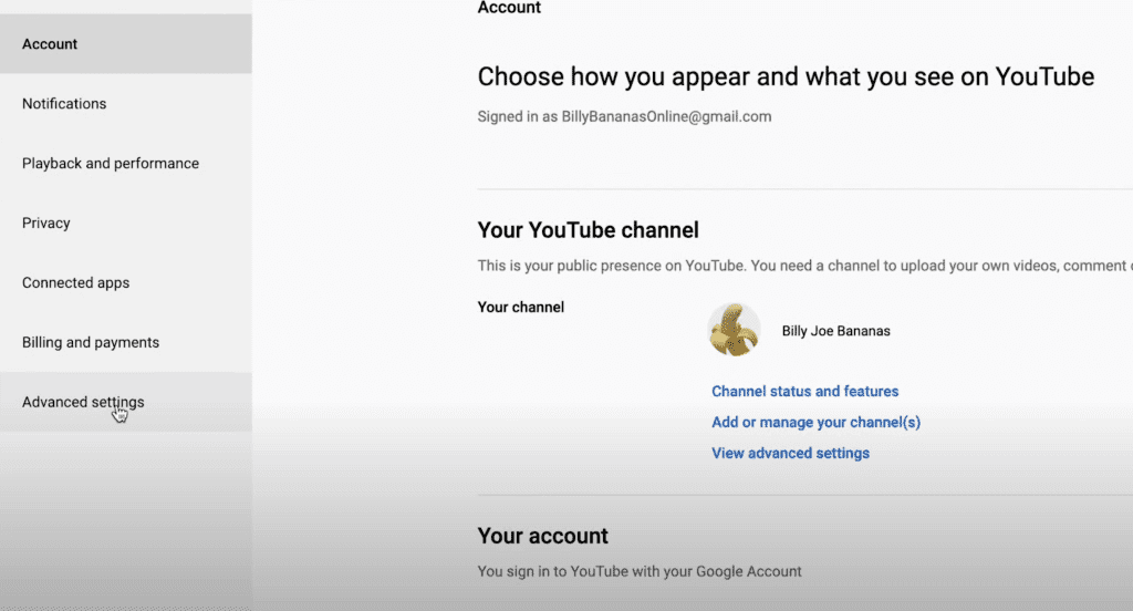 How to create a brand channel on YouTube (2023)
