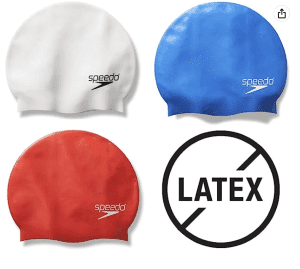 Swim Caps by Speed on Amazon