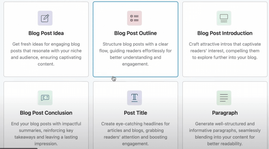 Generate blog post ideas with AI with Rank Math