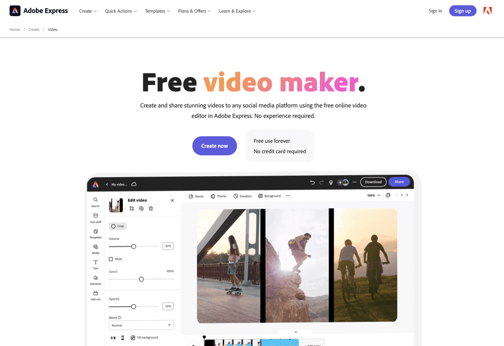 Adobe Express Video Editor (2023)