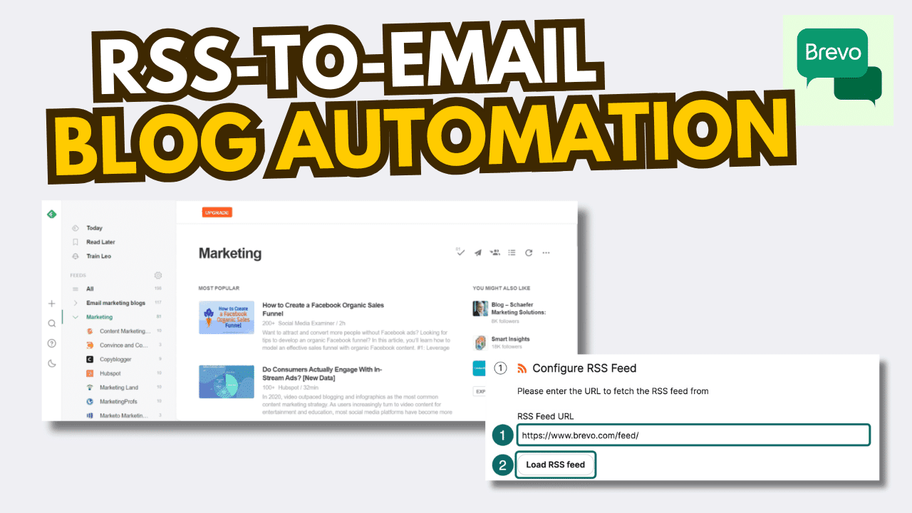 How I Automate Blog Updates With Brevo RSS Campaign (And You Can Too)