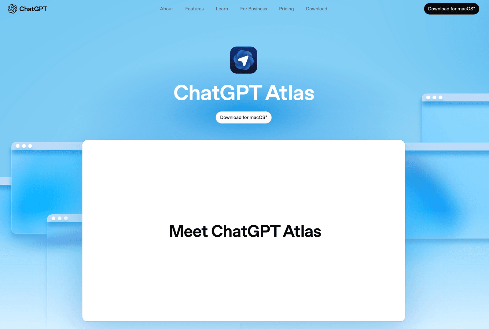 chatGPT Atlas: the new AI browser by ChatGPT