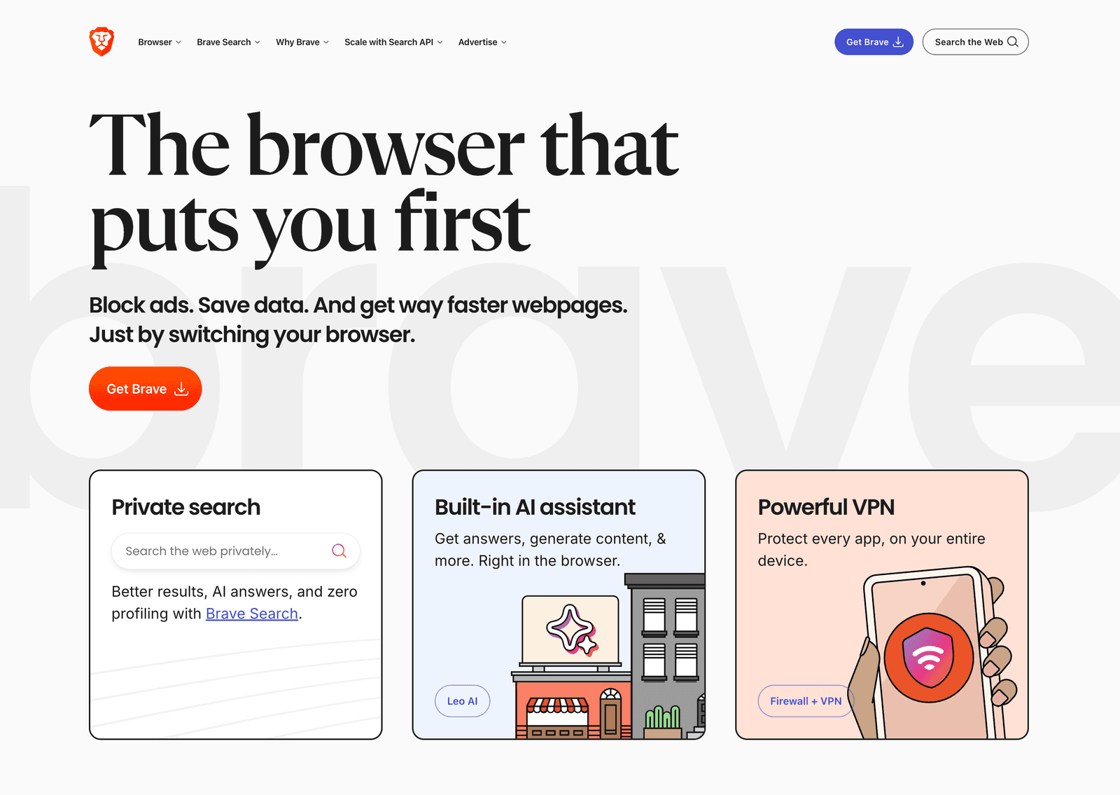 Brave Leo AI Browser: one of the best AI browsers