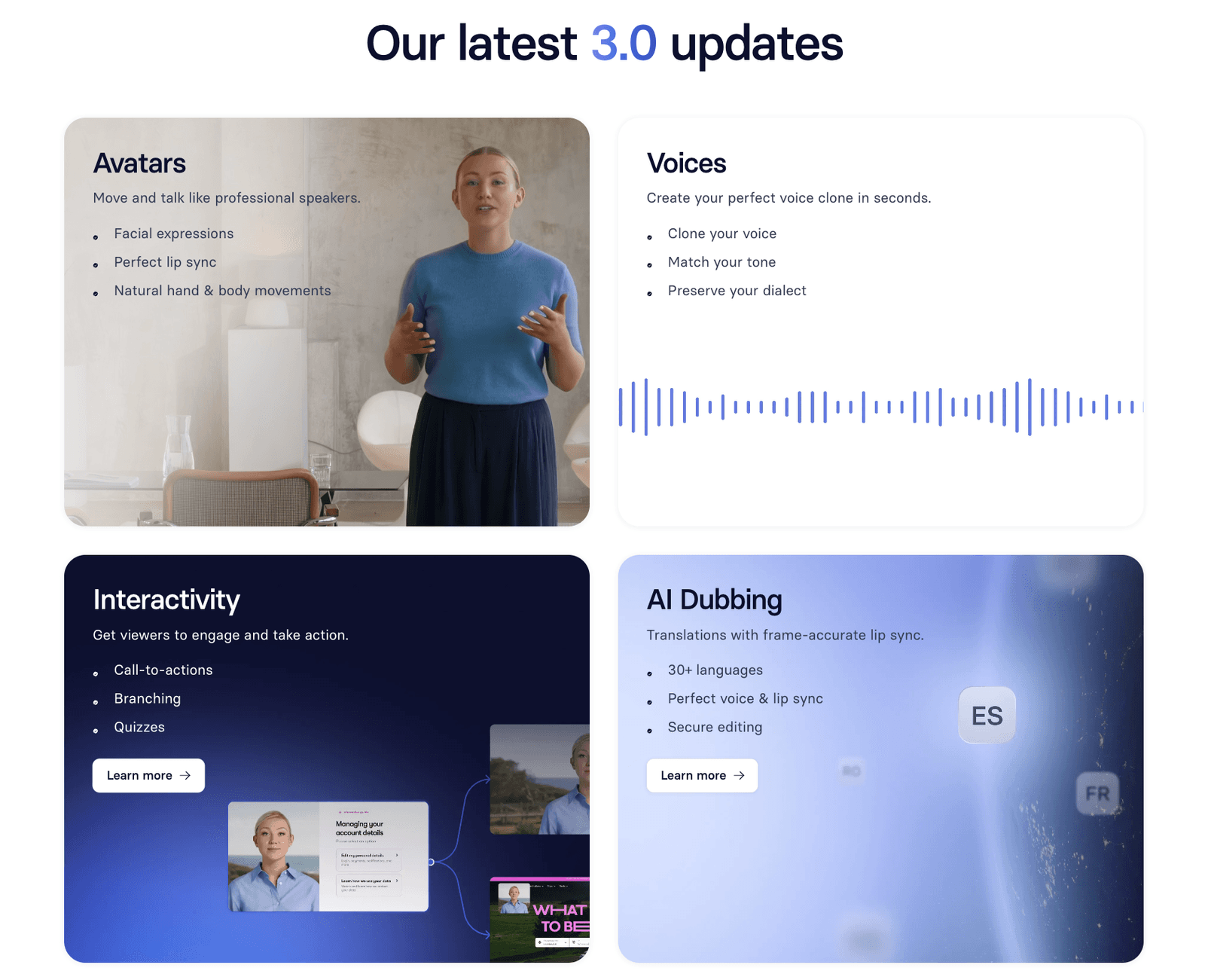 Synthesia 3.0: From Passive Video to Interactive Communication.