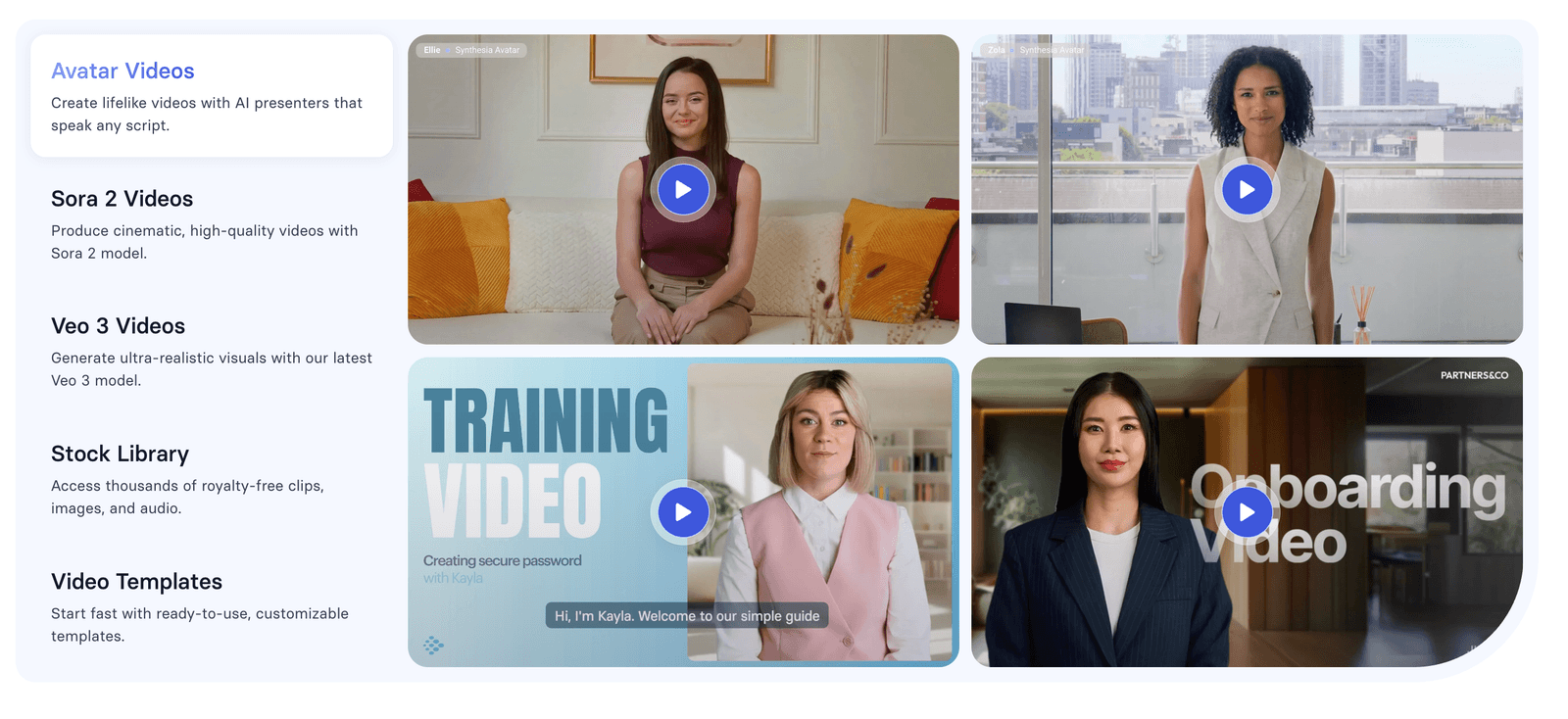 Synthesia Fee AI Video Generator: Create realistic Avatar videos