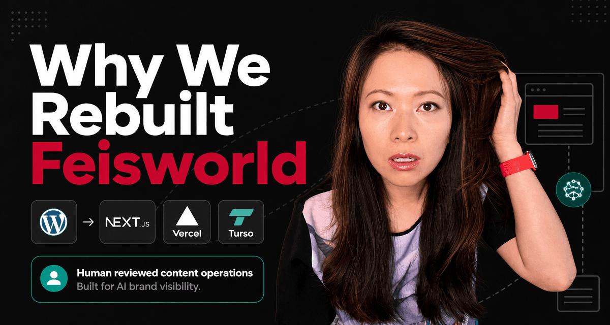 Why We Rebuilt Feisworld for AI Brand Visibility
