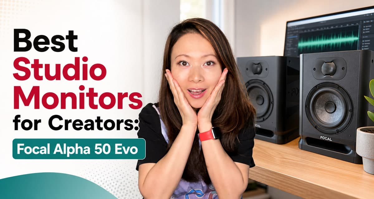 Focal Alpha 50 Evo Review: My 2026 Pick for Creator Studio Monitors