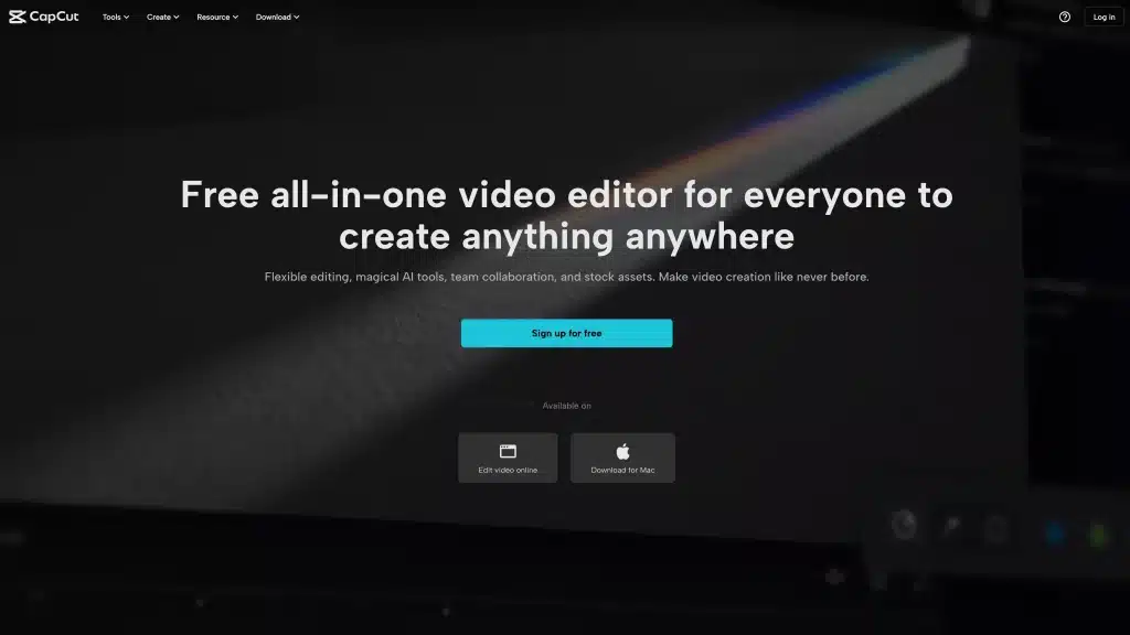 CapCut Video Editor: One of the best video editors for YouTube Shorts in 2023