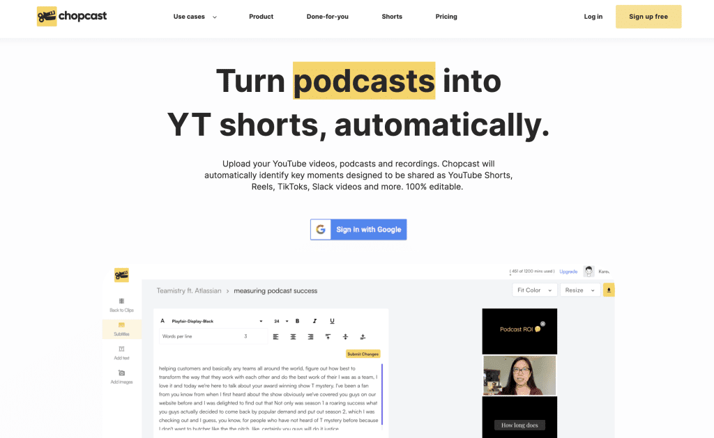 Chopcast Home Page