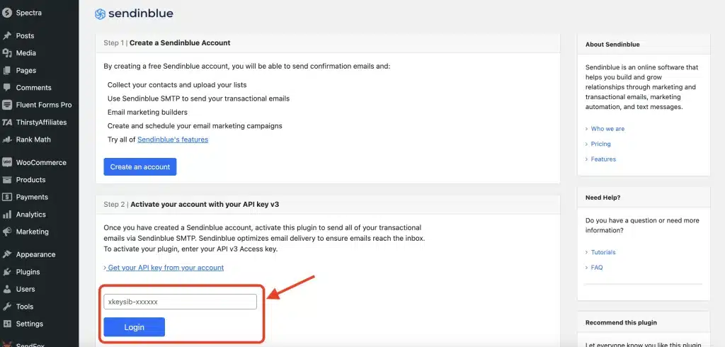 How to install the Brevo WordPress plugin (5)