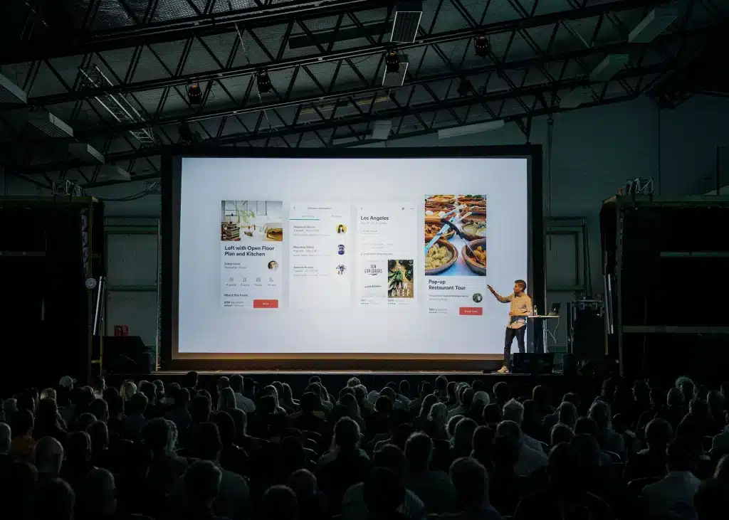Using AI during a live event.