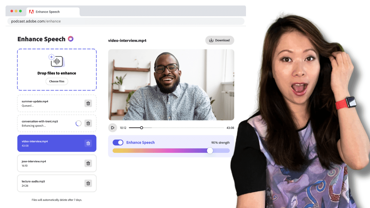 Adobe Podcast Enhance Speech v2: The Ultimate Audio & Video Tool Every Creator Needs
