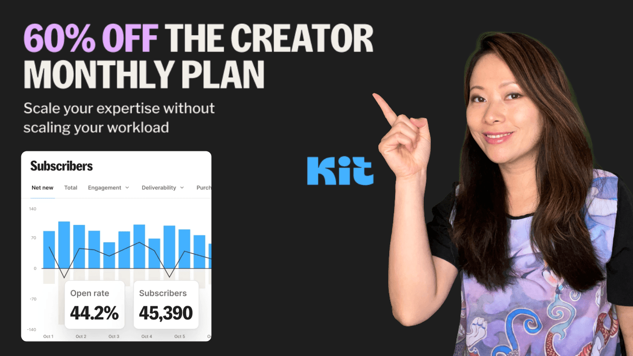 Kit Black Friday Sale: 60% OFF Creator Plan (2025)