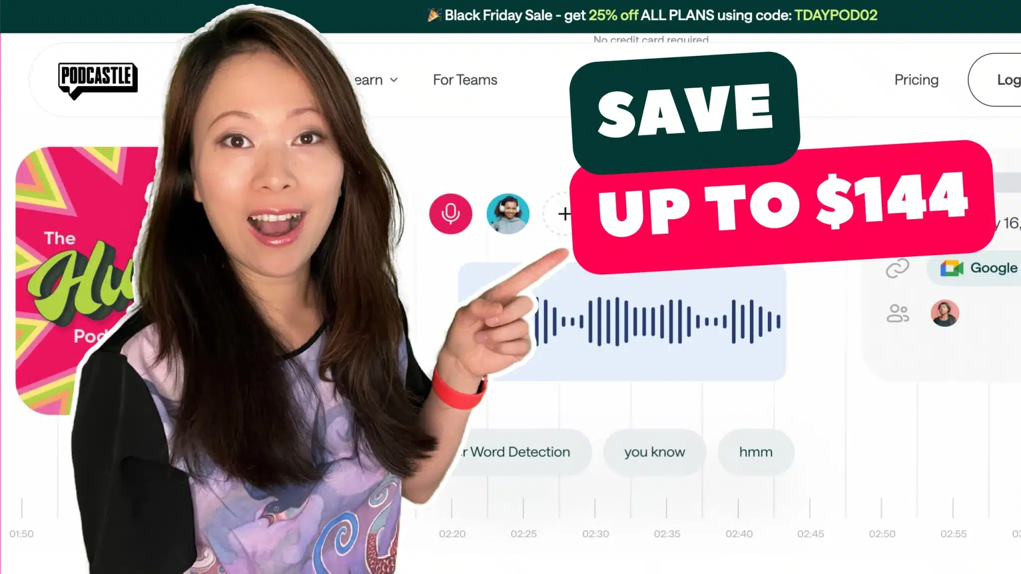 Podcastle Black Friday Sale: 25% OFF And Save Up To $144 (2023)