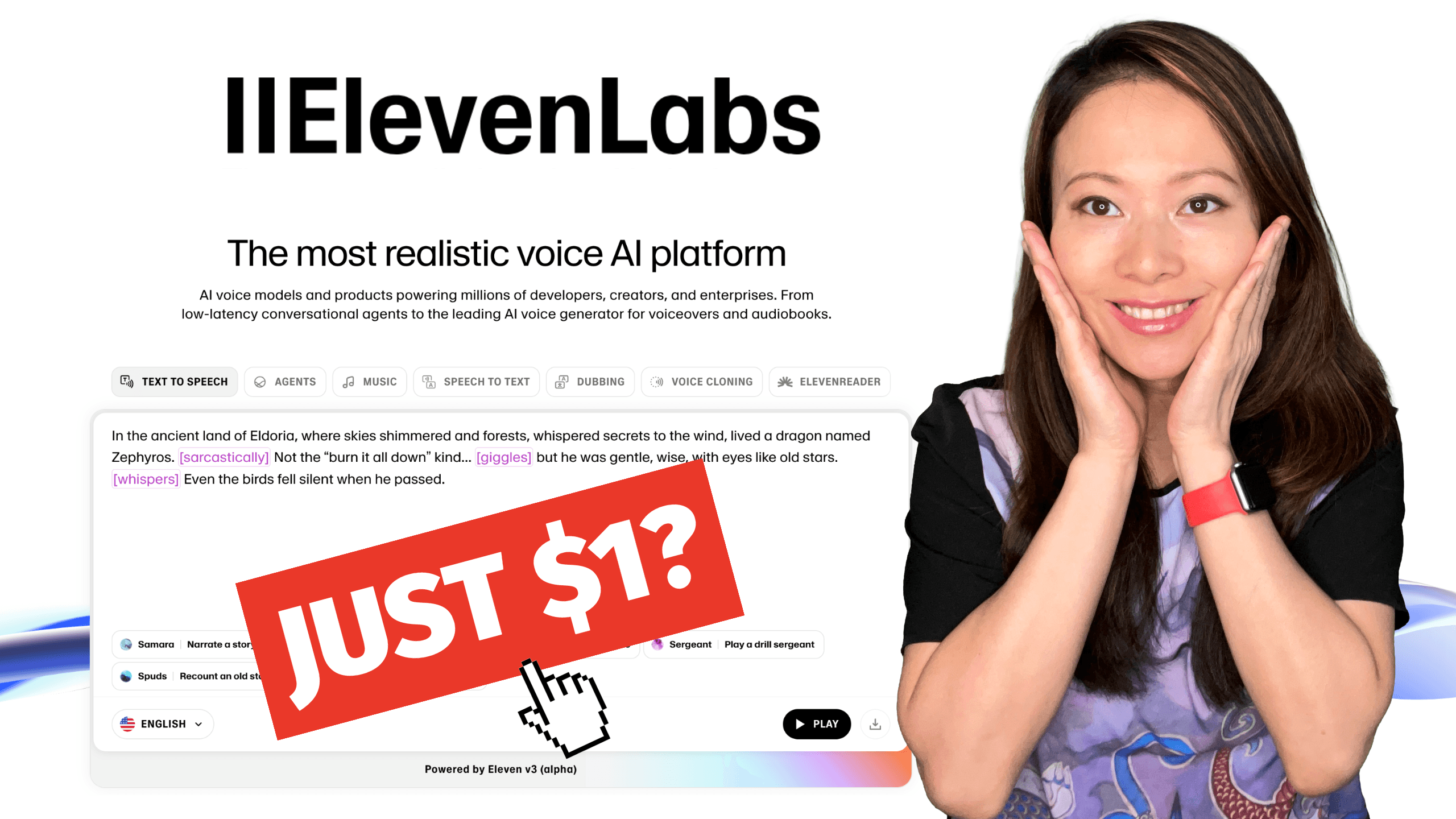 Clone Your Voice for $1: ElevenLabs Black Friday 2025 Sale (80% OFF)