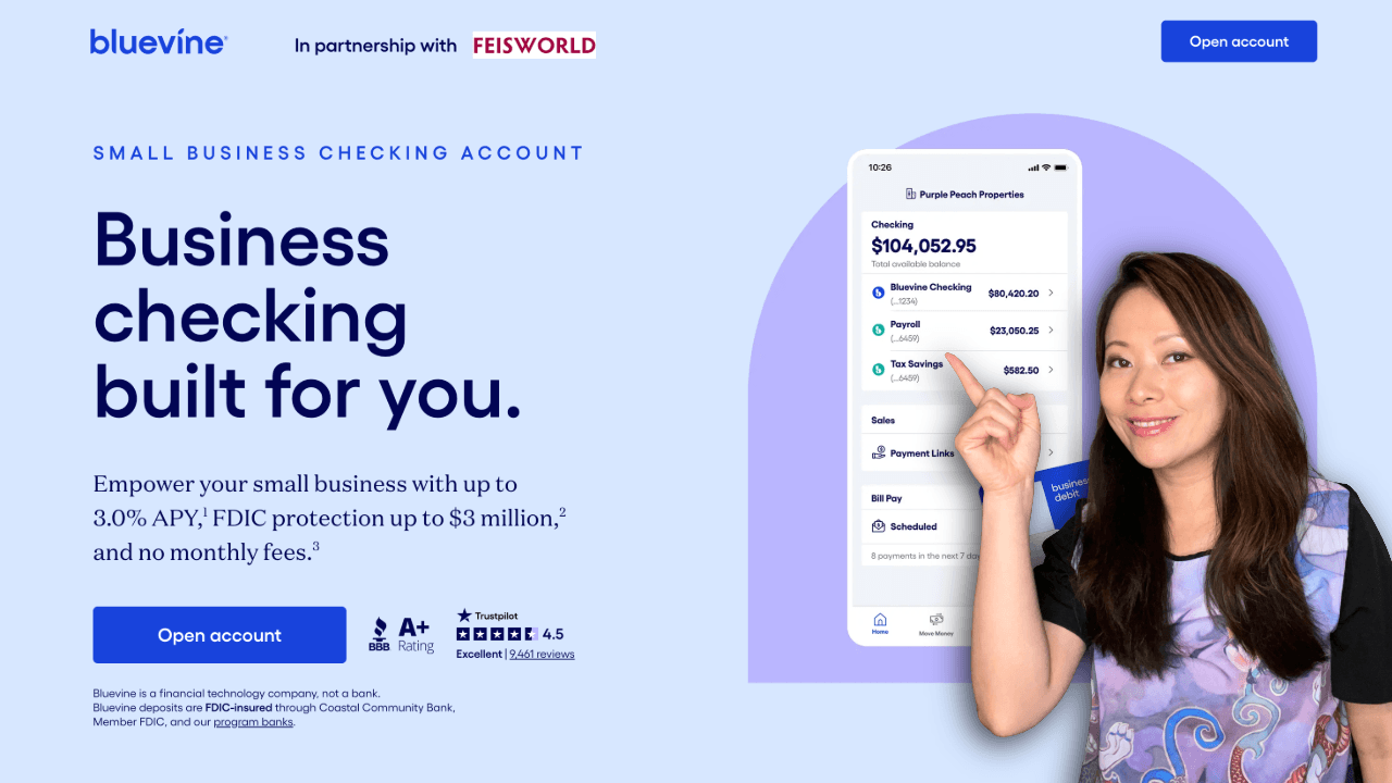 Bluevine Business Checking Review 2026: High-Yield Banking for Creators & Small Businesses