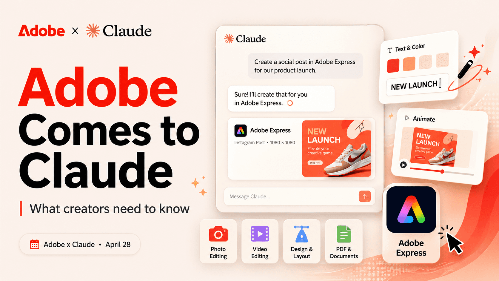 Adobe Comes to Claude: A New Creative Shortcut for Everyday Creators