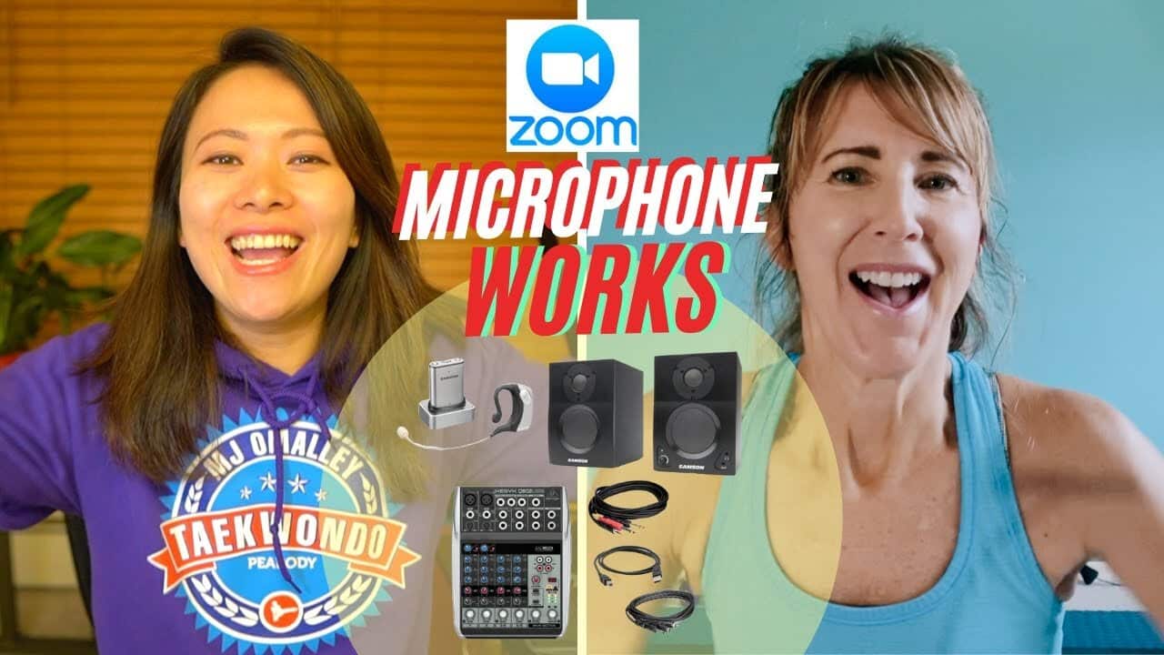 How to use zoom with music and microphone