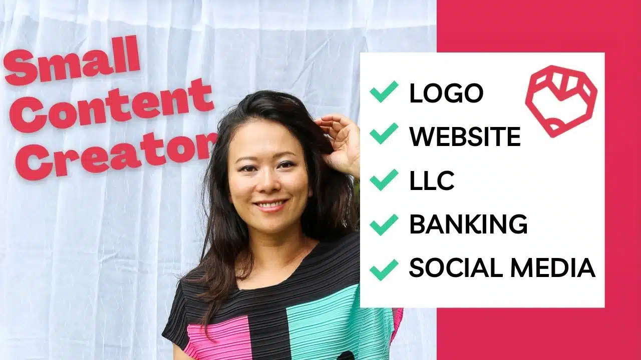 start your small business as a content creator