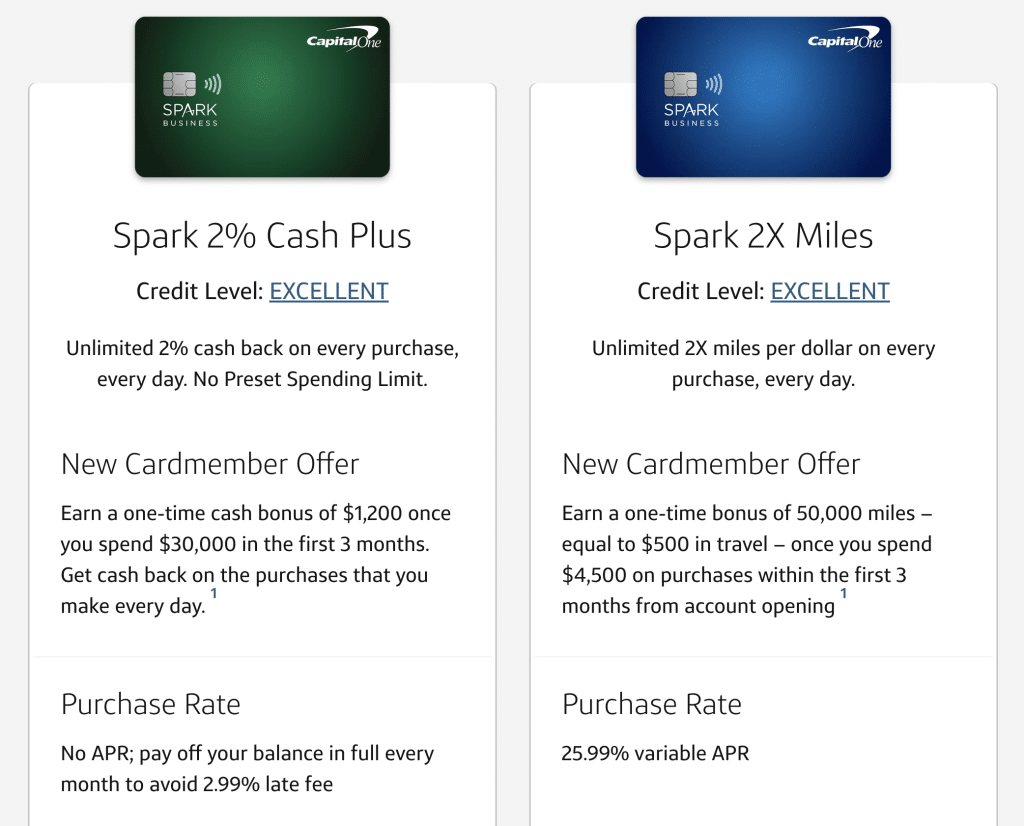 Capital One Spark: one of the best credit cards for creators in 2023