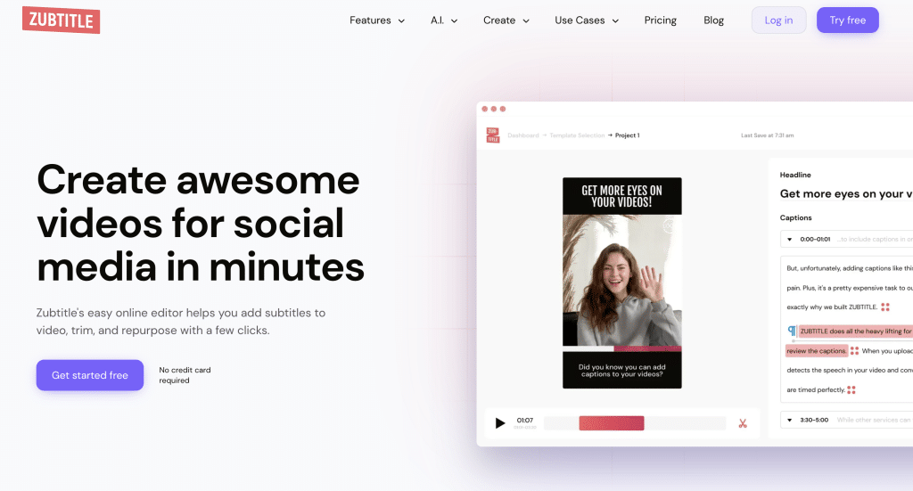 Zubtitle Review (2023): Generate YouTube Titles, Descriptions and Hashtags with AI.
