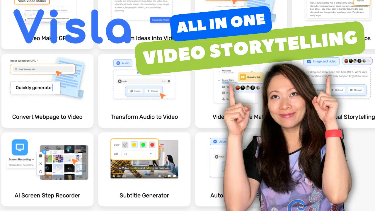 Visla product features