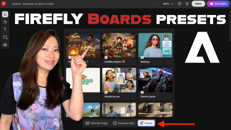 Adobe Firefly Boards Presets