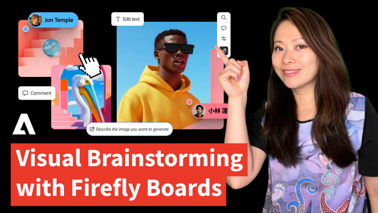 Visual Brainstorming with Adobe Firefly Boards
